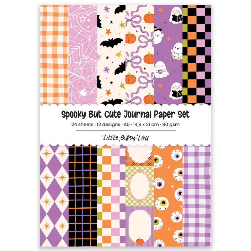 Journal Paper Kit: Spooky but Cute
