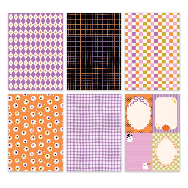 Journal Paper Kit: Spooky but Cute