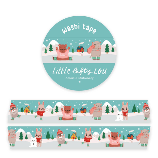 Washi Tape Kerst beer