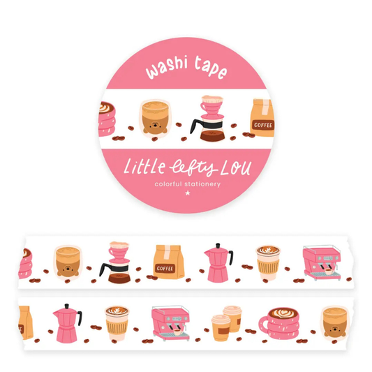 Coffee Time Washi Tape