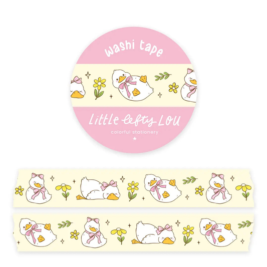 Duckies with Bows Washi Tape