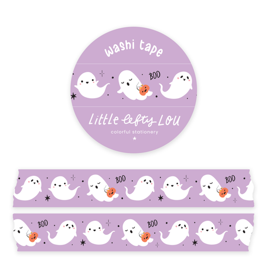 Washi Tape Ghosts paars