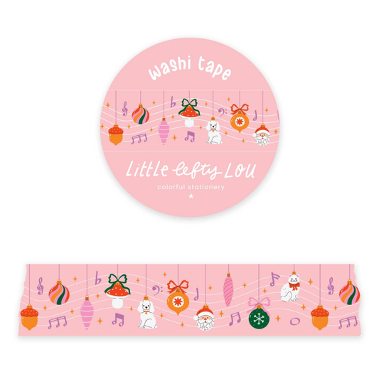 Washi Tape Wide Kersthangers