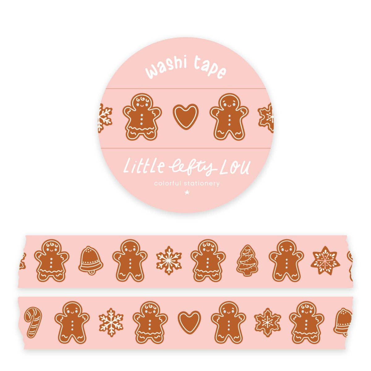 Washi Tape Gingerbreadman