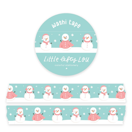 Washi Tape Sneeuwpoppen