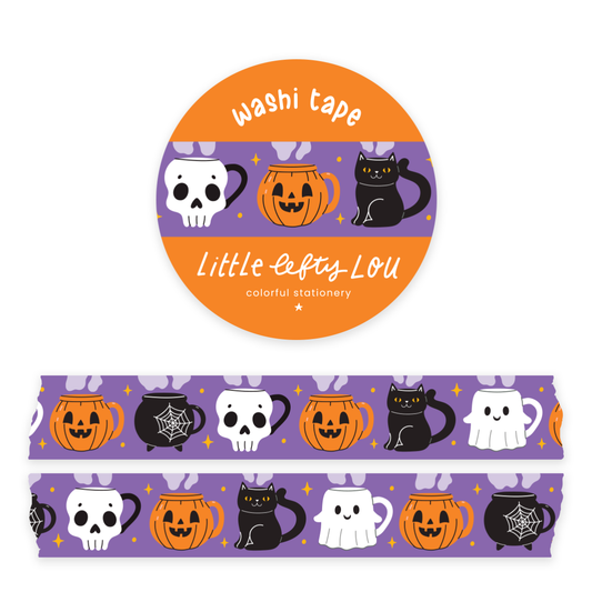 Washi Tape Spooky Drink