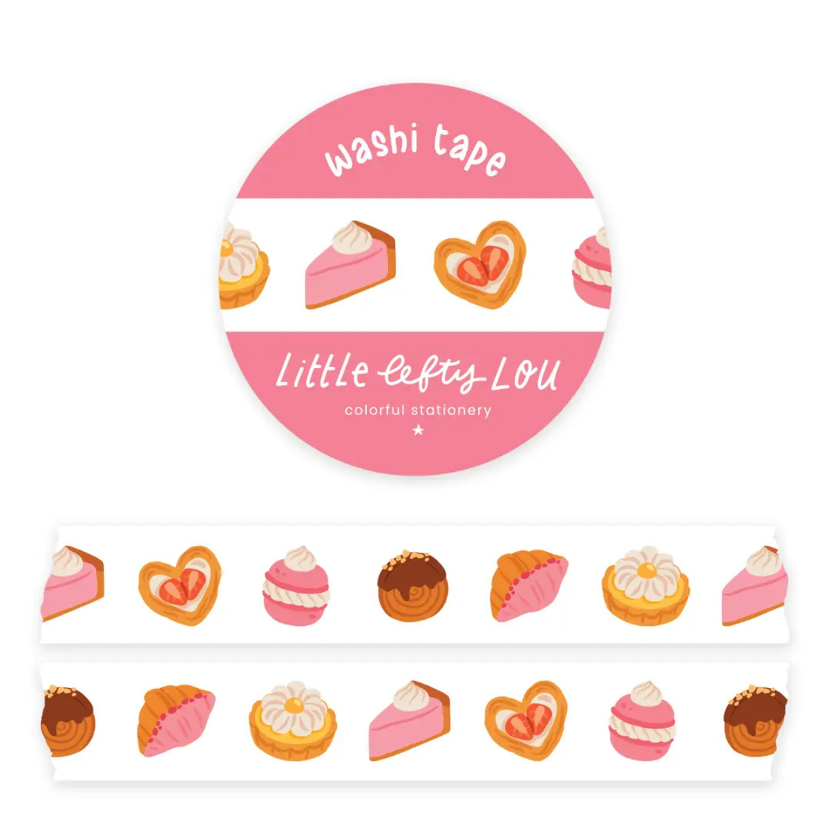 Bakery Sweet Treats Washi Tape