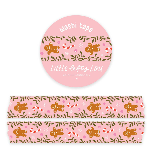 Washi Tape Vertical met Peperkoekjes