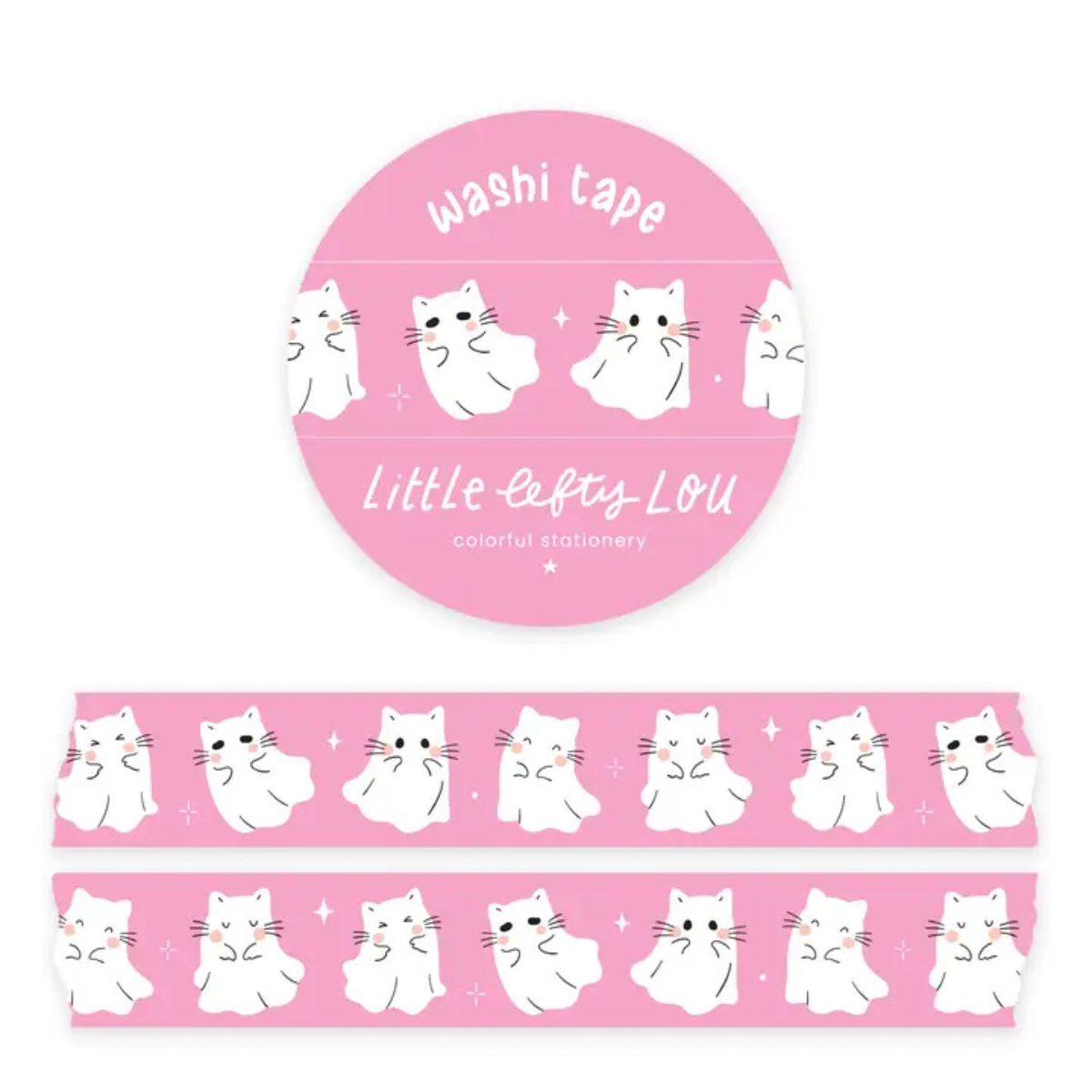 Washi Tape Ghost Cats