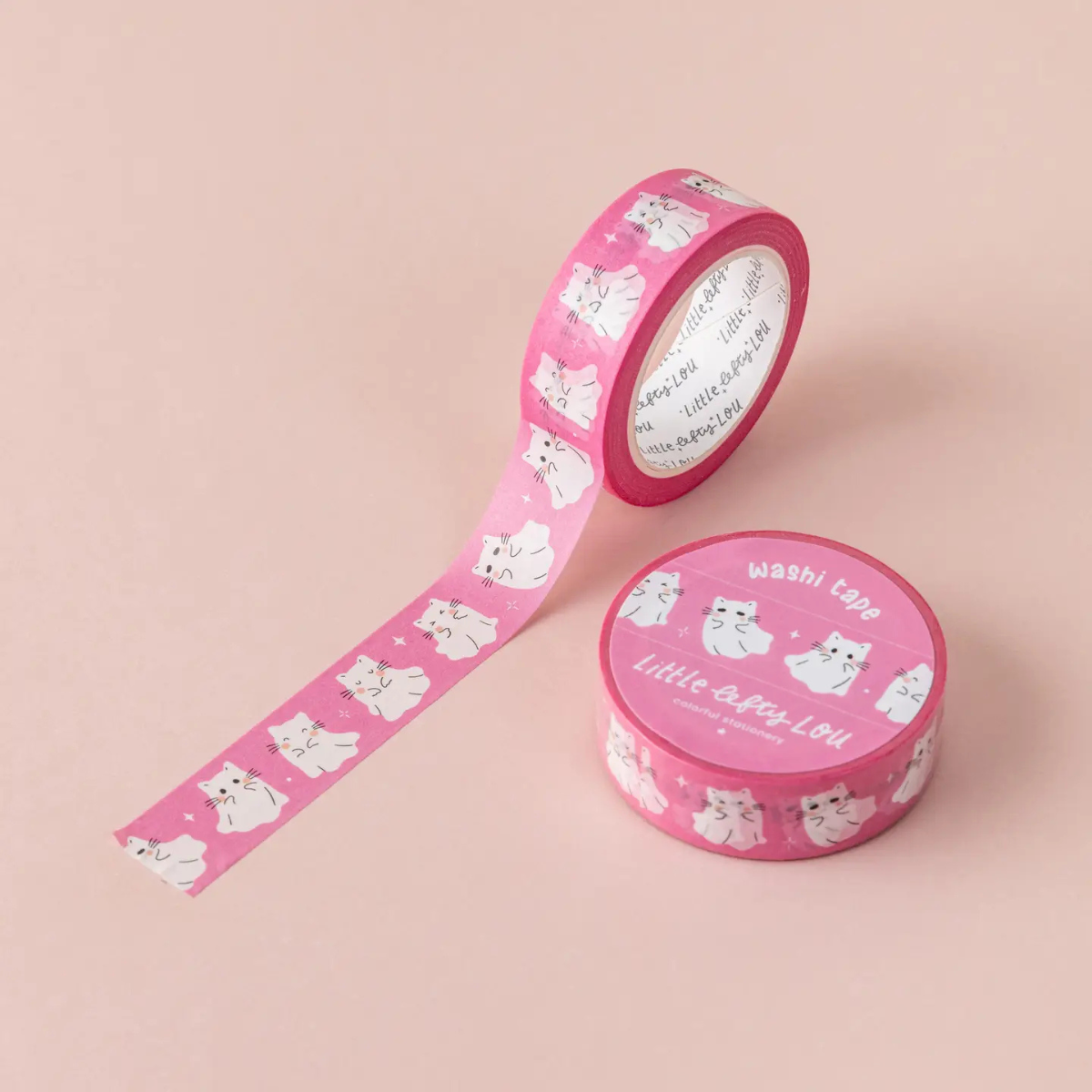 Washi Tape Ghost Cats