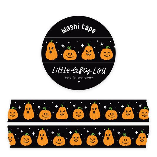 Washi Tape Jack-O'-Lantaarn