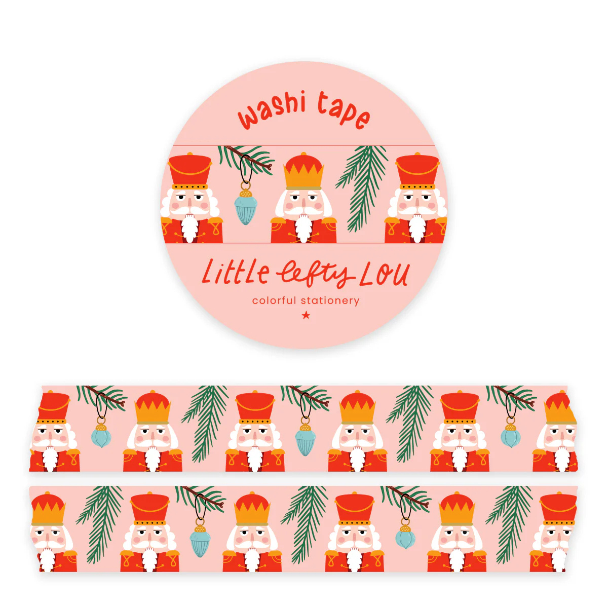 Washi Tape Kerst Notenkraker