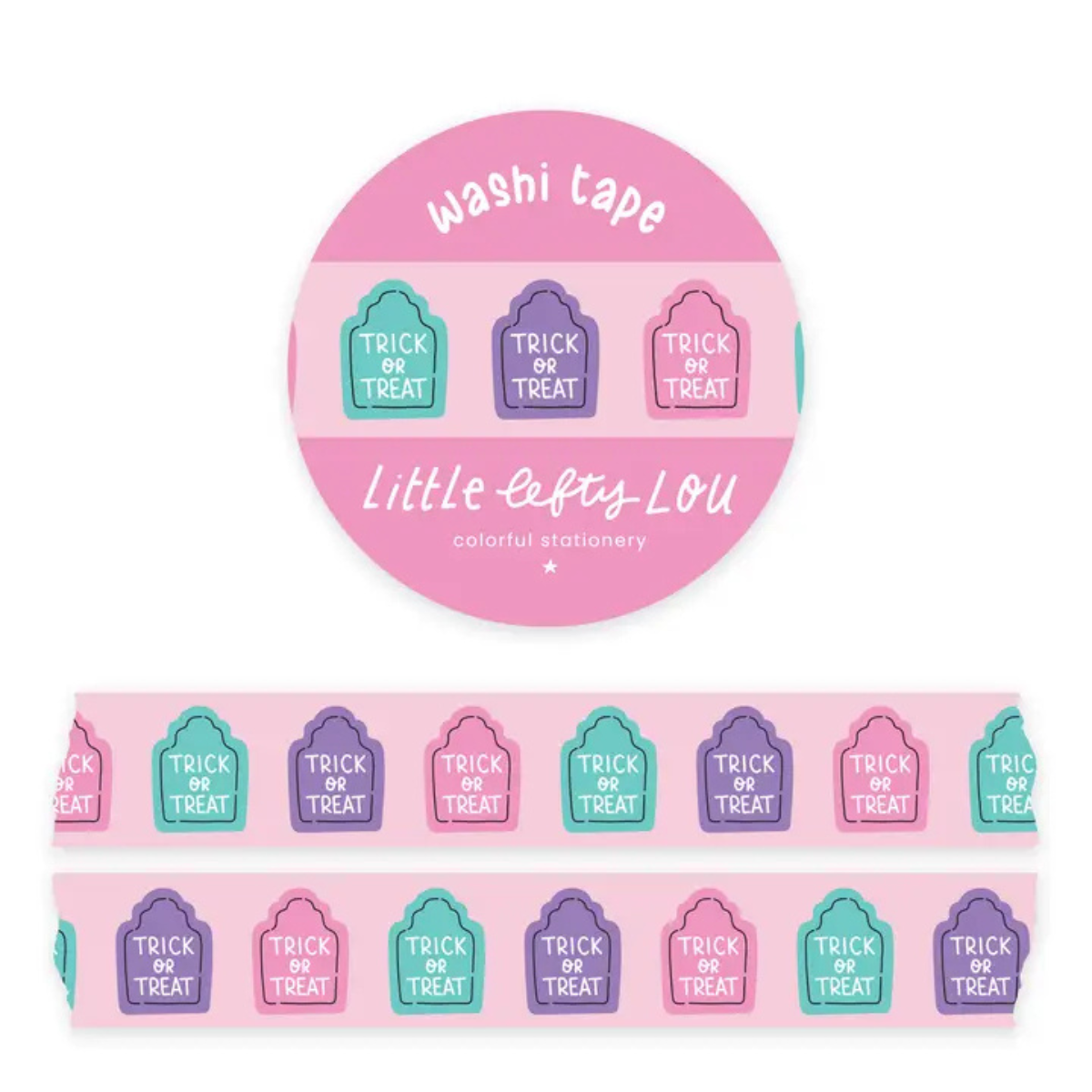 Washi Tape Pastel Gravestones