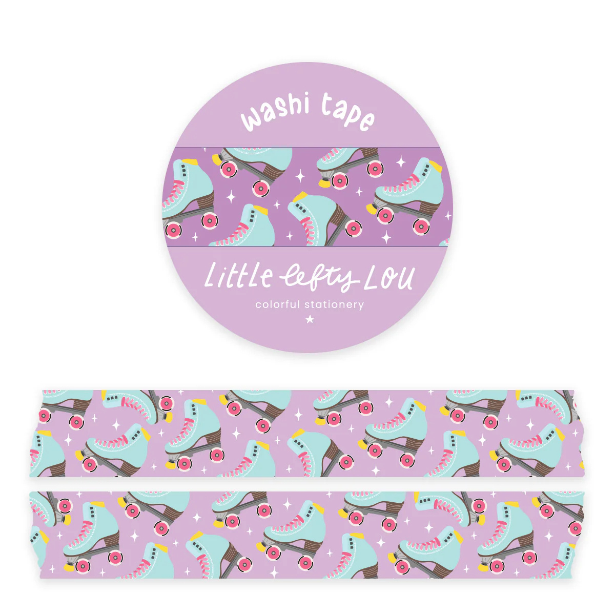 Washi Tape Rolschaatsen