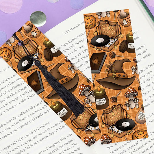 Autumn Witch Bookmark