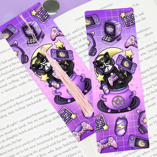 Gaming Cat Bookmark