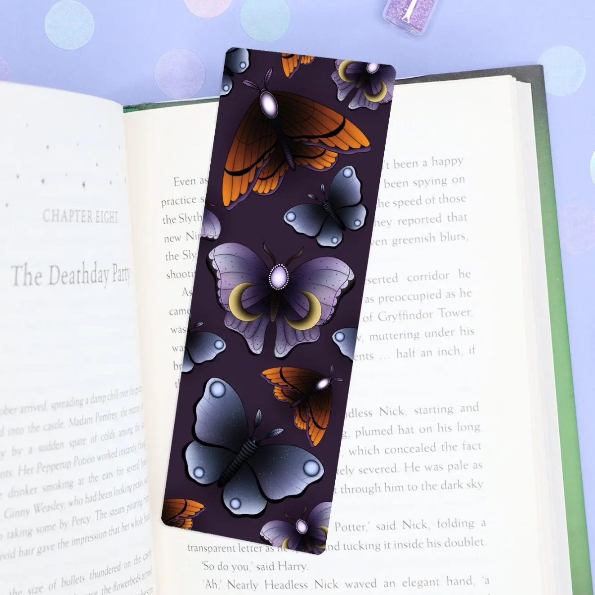 Mystical Moth Bookmark