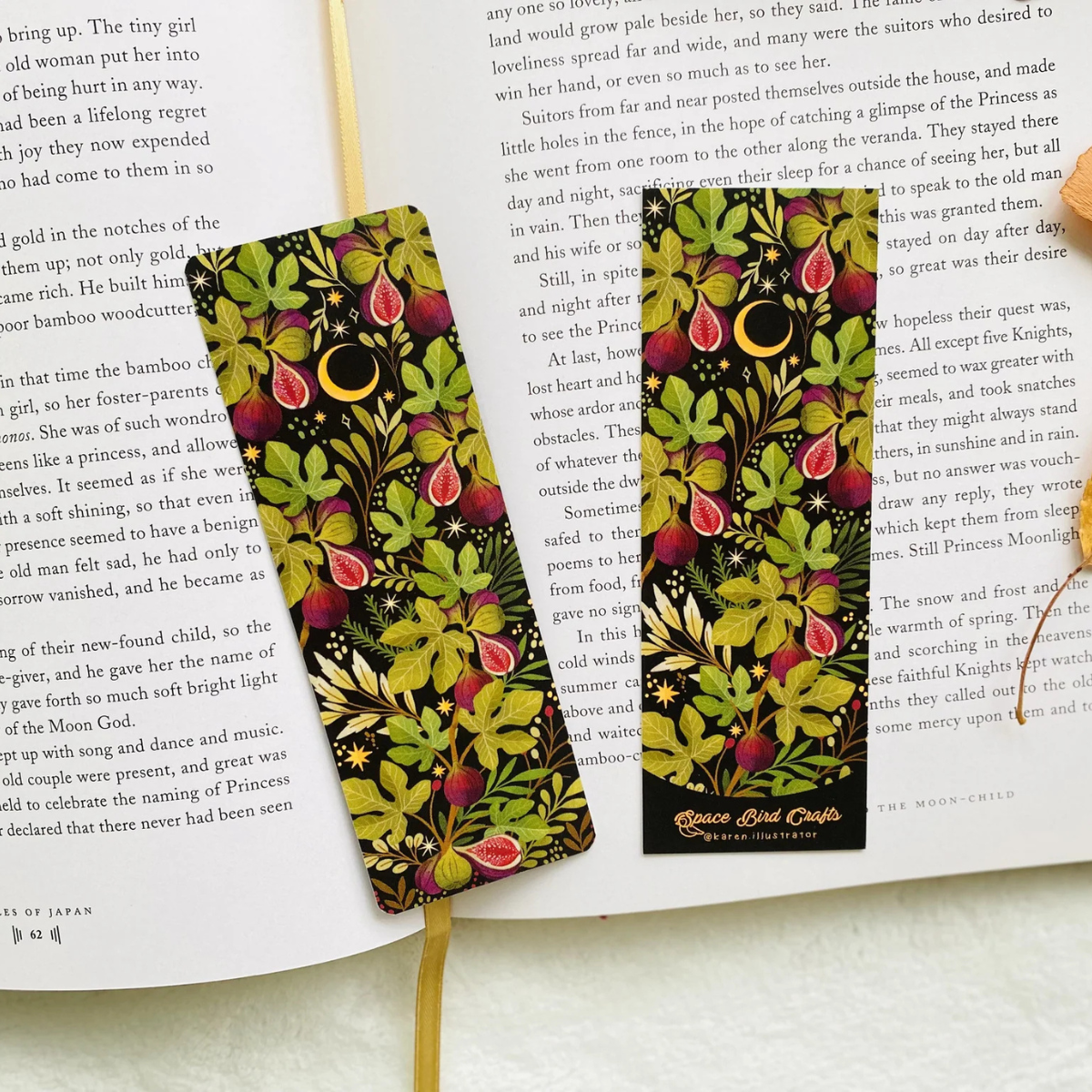 Figs in Fall Bookmark
