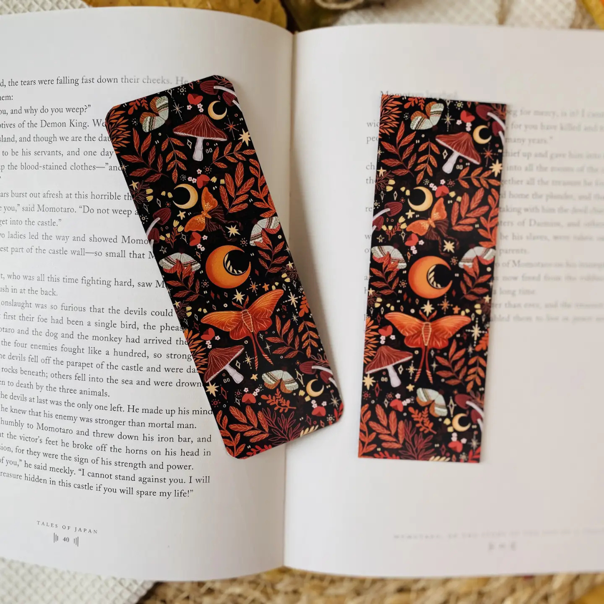 Moth Bookmark