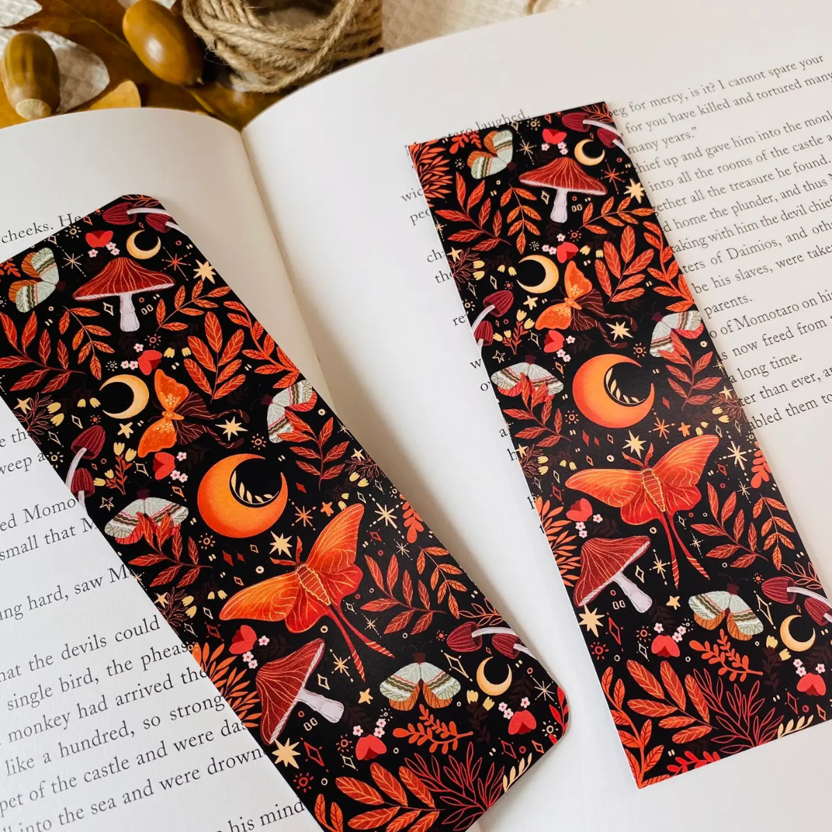Moth Bookmark