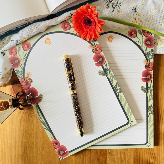 Notebook Poppy flower