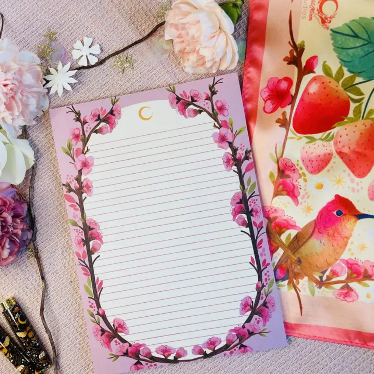 Notebook Sakura Briefpapier