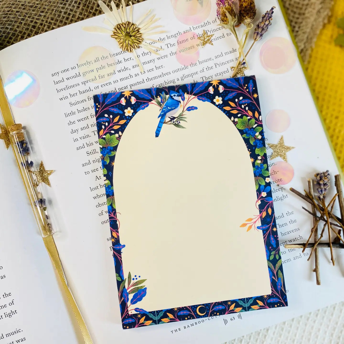 Notebook Blue Jade Bird