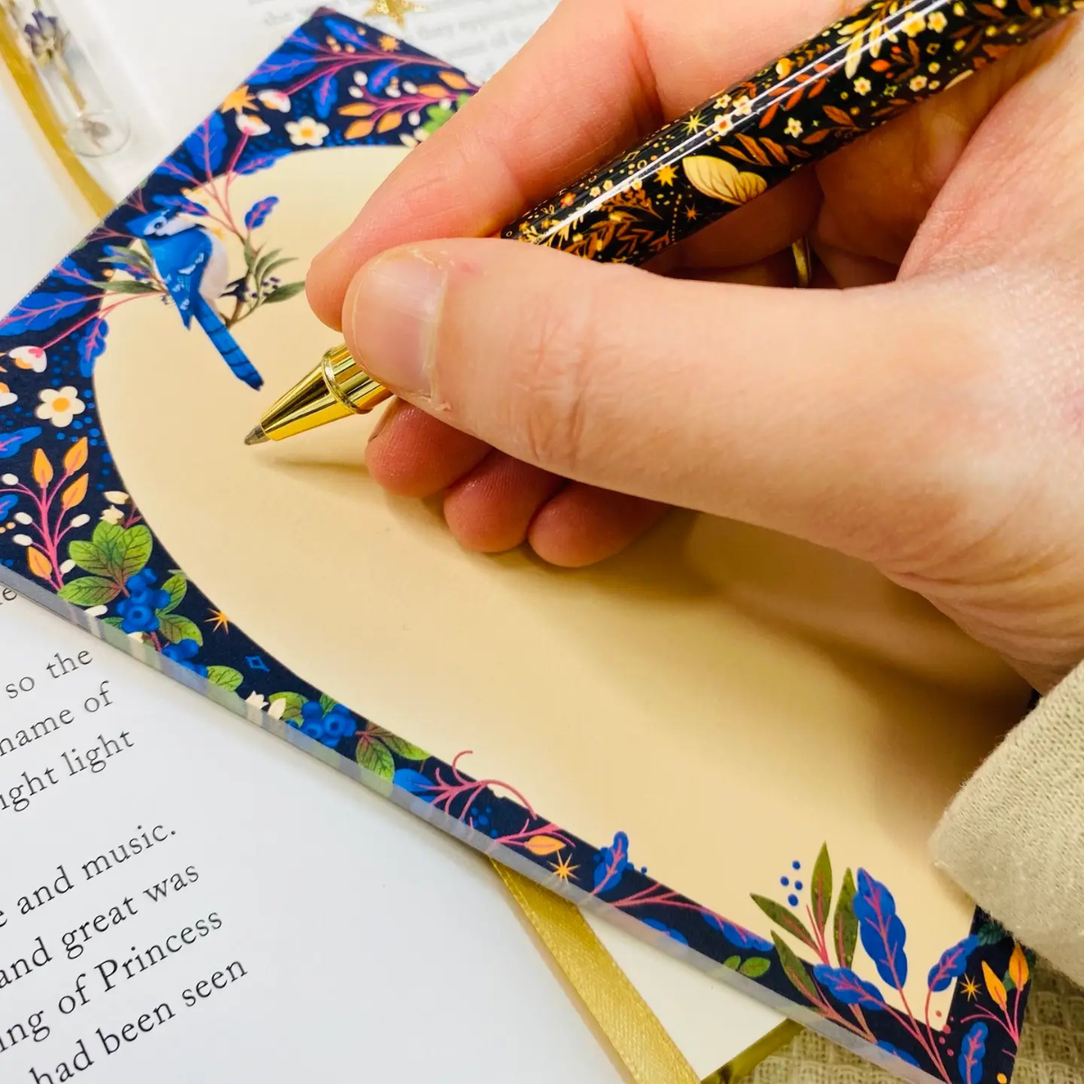 Notebook Blue Jade Bird