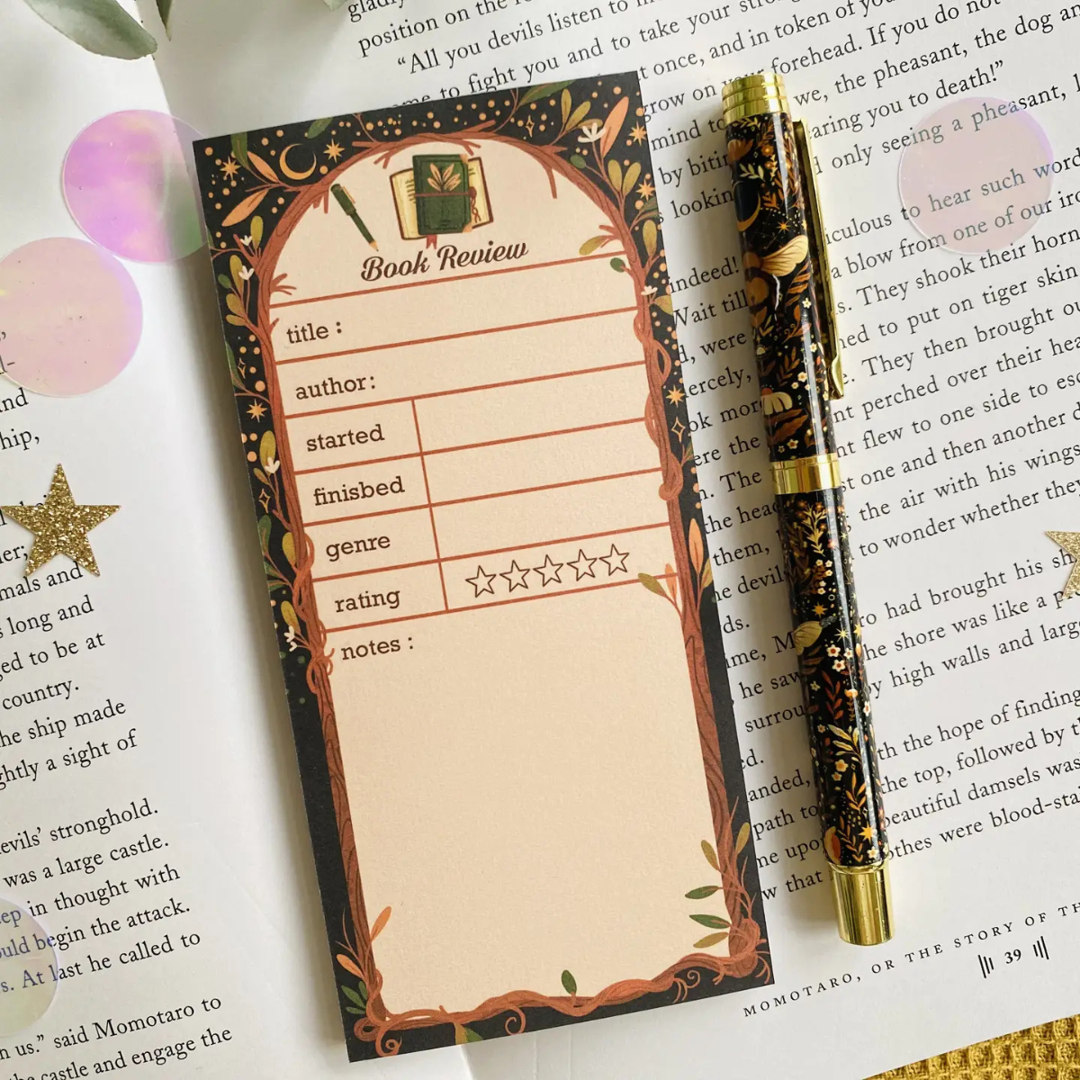 Notebook Book Review Autumn