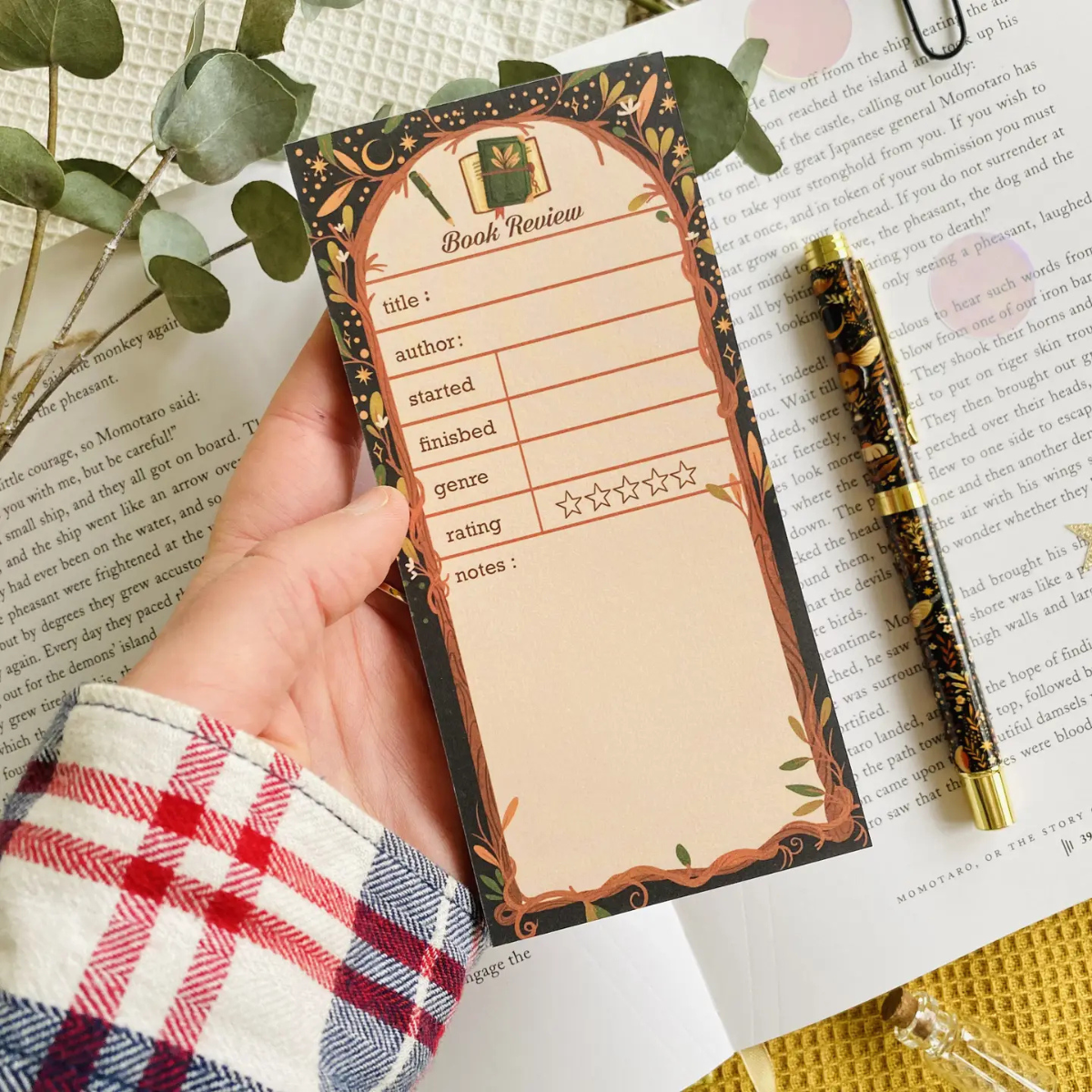 Notebook Book Review Autumn