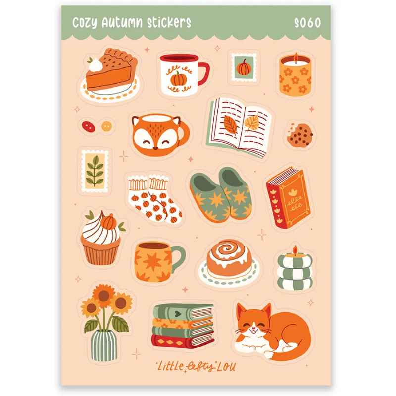 Cozy Autumn Stickersheet