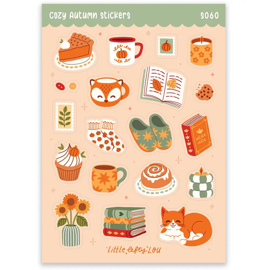 Cozy Autumn Stickersheet