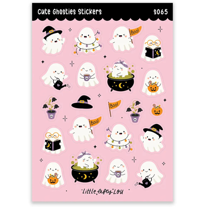 Cute Ghosties Stickersheet