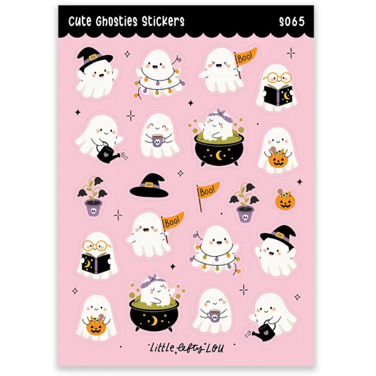 Cute Ghosties Stickersheet
