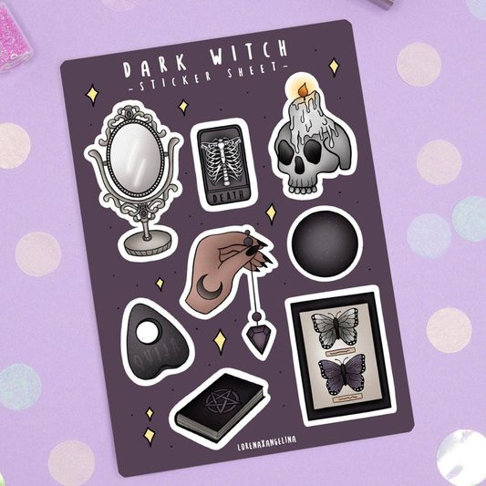 Dark Witch Stickersheet