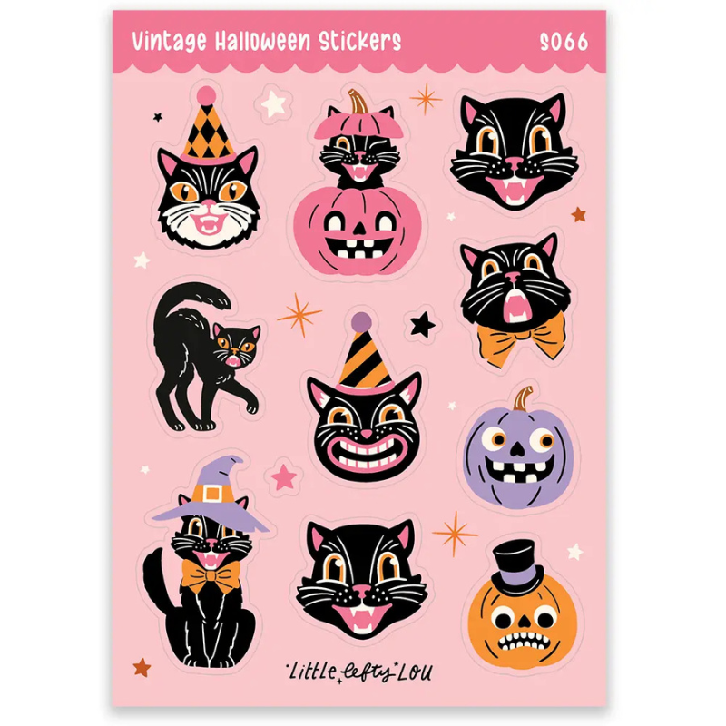 Vintage Halloween Stickersheet