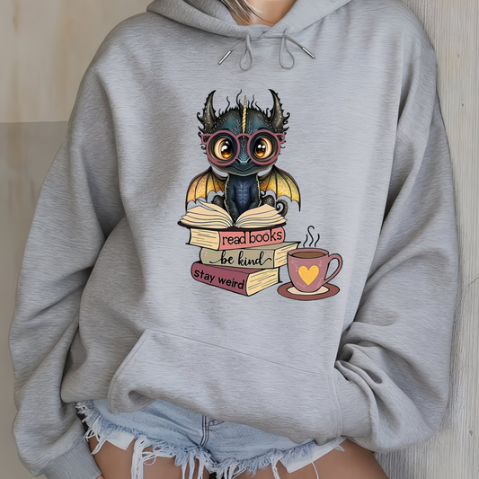 Bookdragon Hoodie L