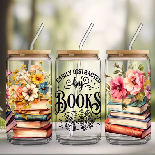 Easily Distracted by Books Tumbler