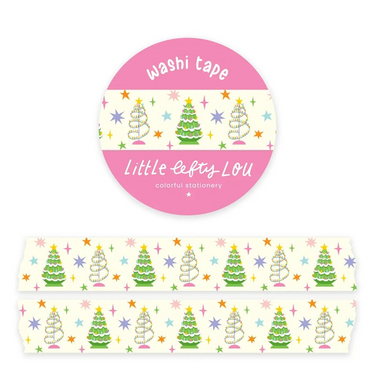 Christmas Tree Lights Washitape