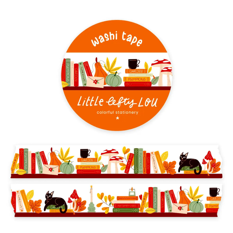 Fall Shelves Washi Tape
