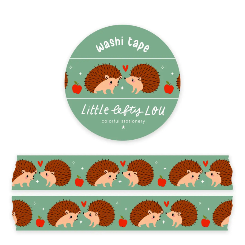 Hedgehog Washi Tape