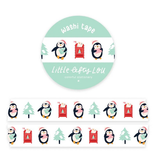 Penguin Christmas Washitape