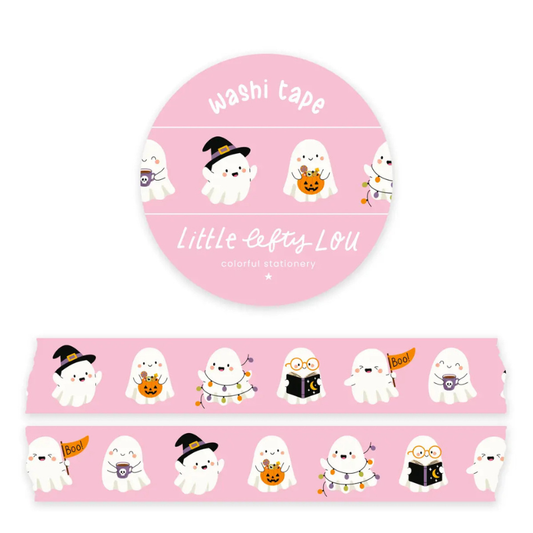 Pink Ghosties Washi Tape