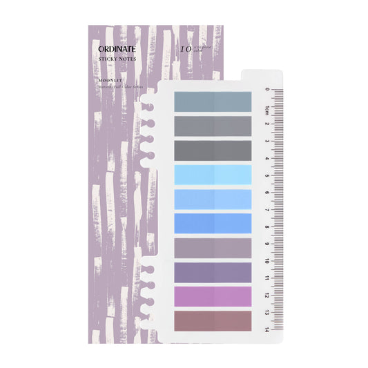 Moonlit kleine zelfklevende plaknotities | Index annotatie