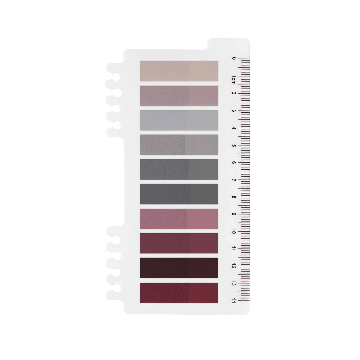 Ordinate Sunset Glow transparante plakstrips - set van 200 zelfklevende notities