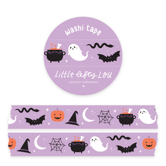 Halloween paarse washi tape