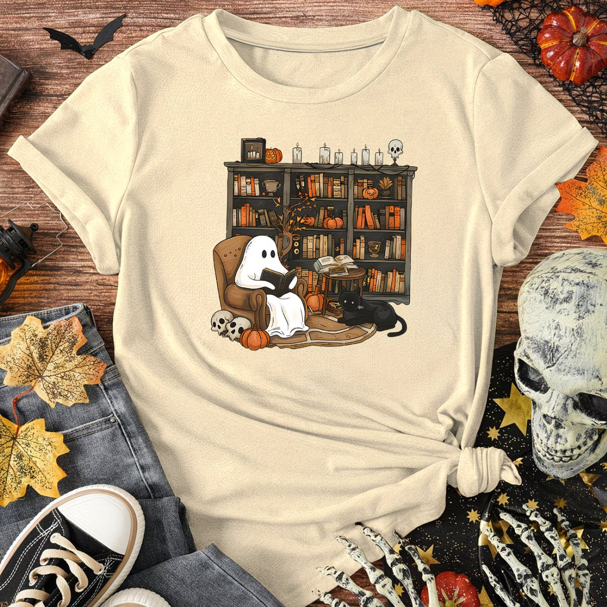 Library Ghost T-Shirt