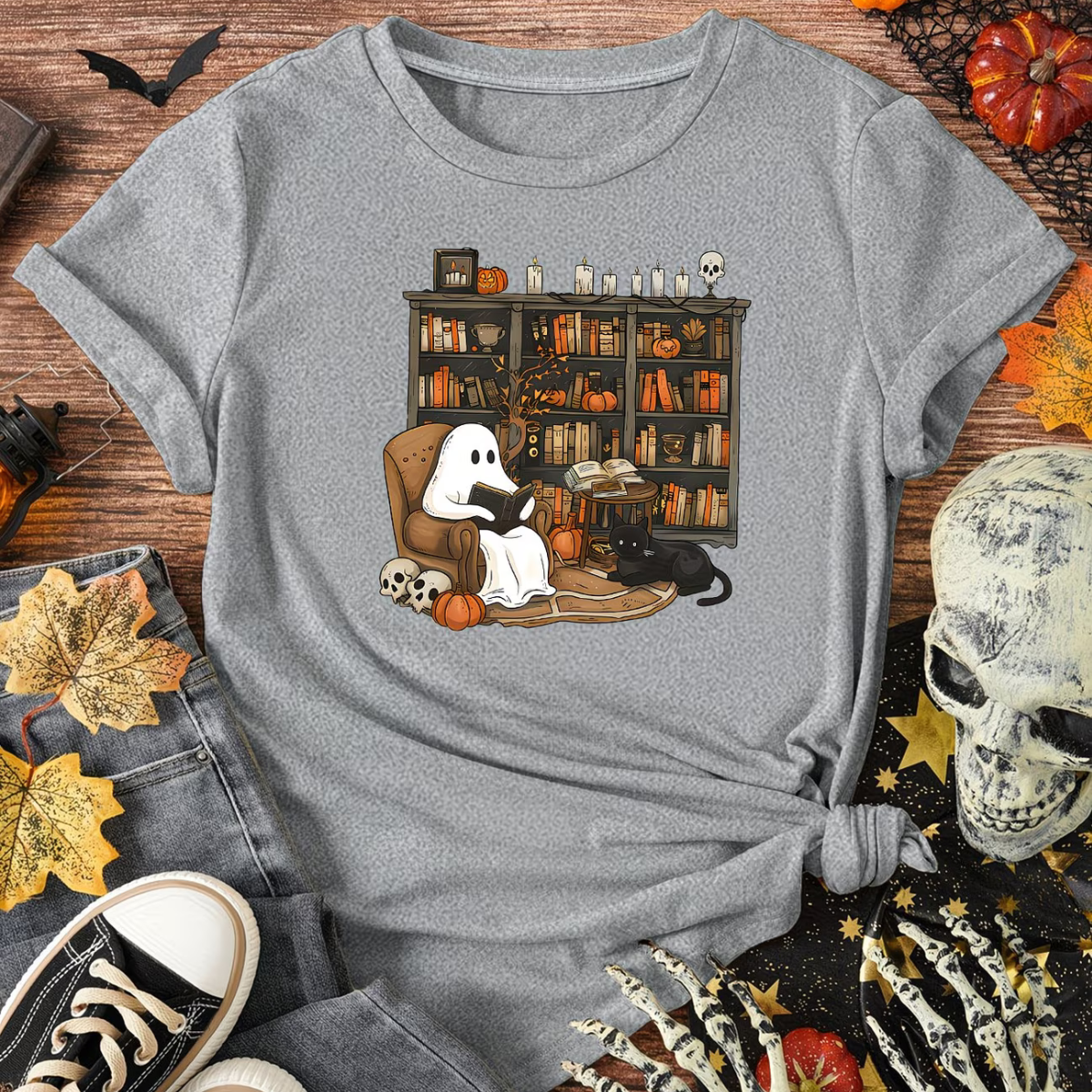 Library Ghost T-Shirt