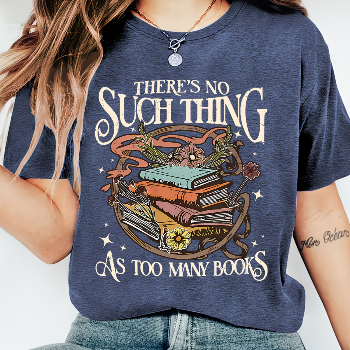 Too Many Books T-Shirt