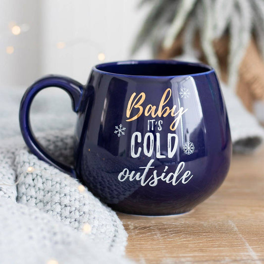 Baby It's Cold Outside Christmas mug